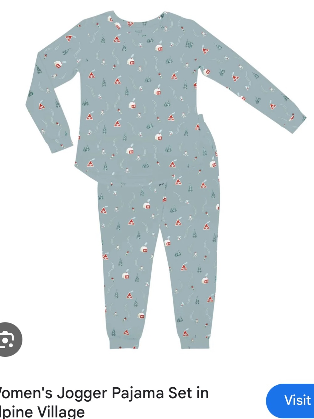 Kyte BABY Alpine Village Women’s Jogger Pajama Set